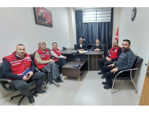 Türk Kızılay ve IFRC yetkililerinden Başkan Duranaya ziyaret 